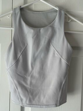 Lululemon Wonder Train Racerback Tank Top - Bone
